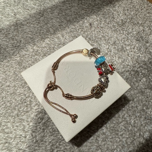 Pandora Disney Parks Exclusive slide bracelet in pandora rose gold. - Picture 7 of 12